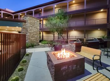 Fire Pit at Ascend at Red Mountain, Mesa, AZ, 85215